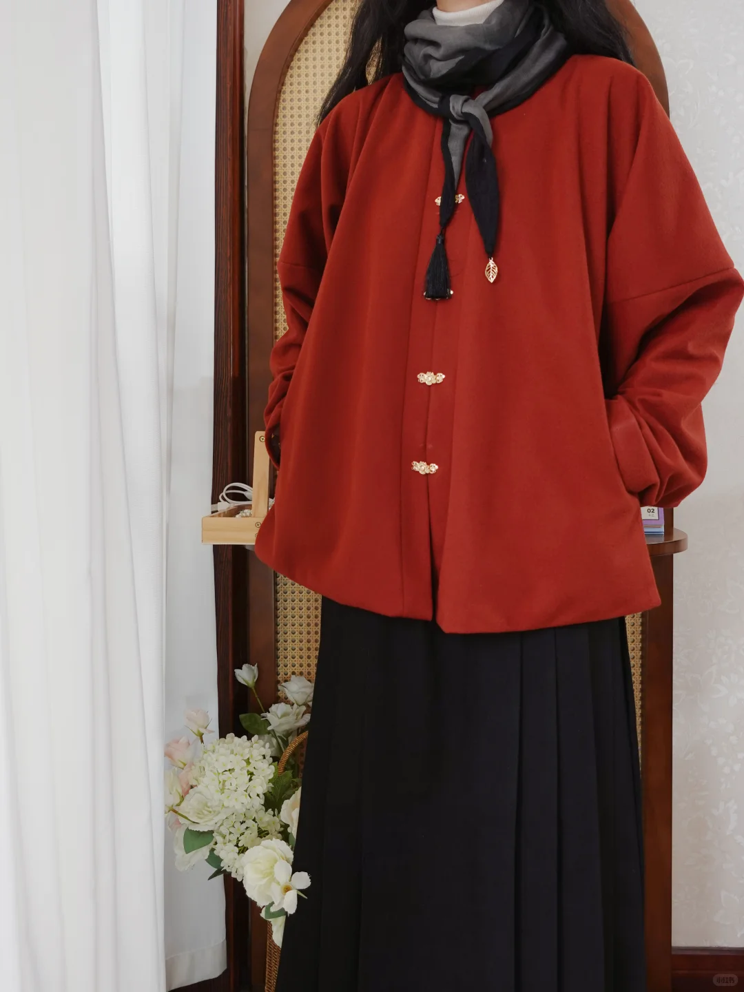 新品｜圆领弓袋袖模特图来喽