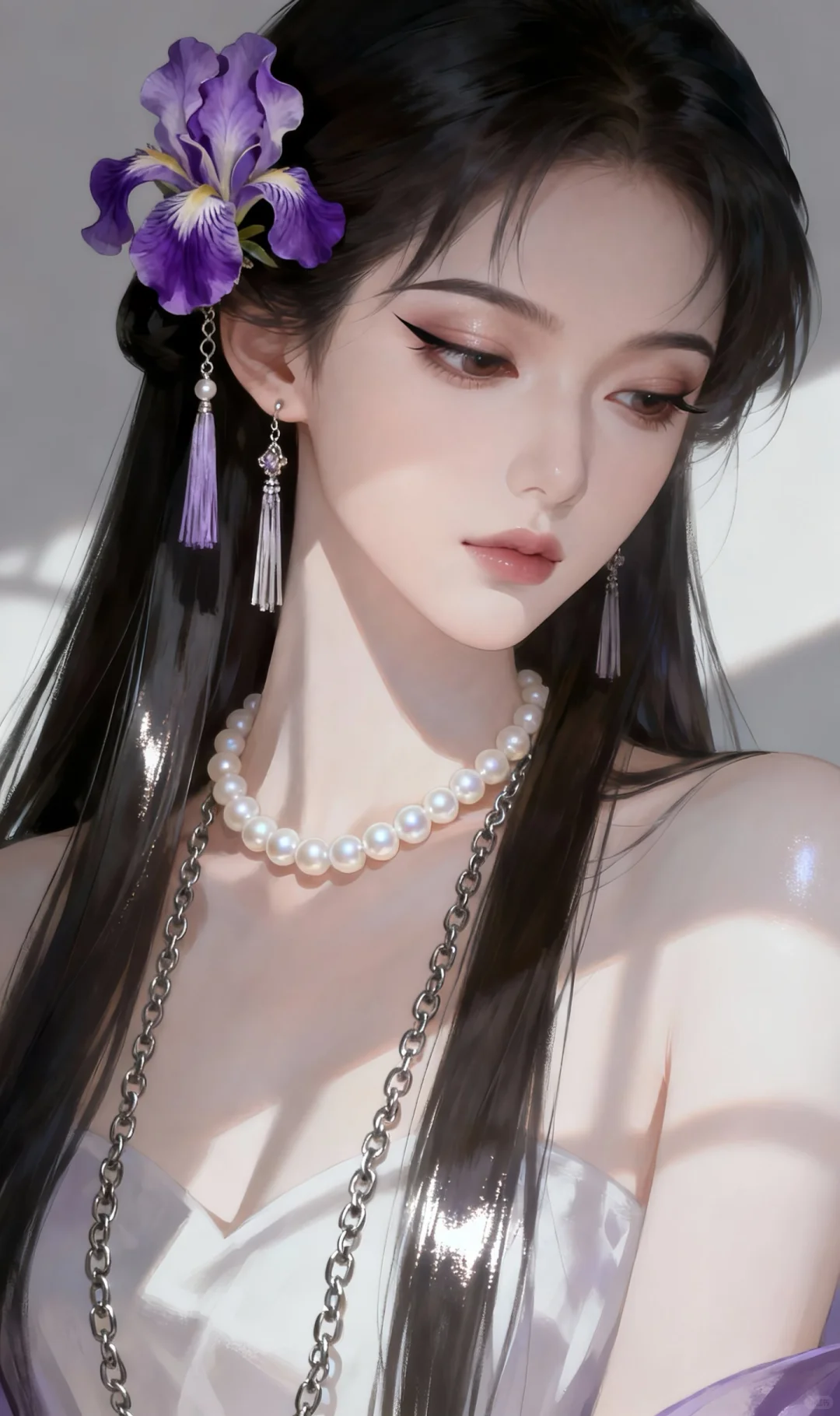 紫鸢花语，国风之美