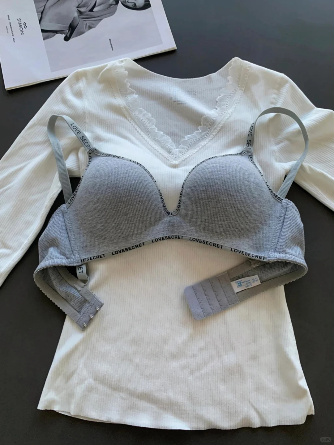 【圆脸胸➕宽间距】小胸聚拢巨显圆内衣👙