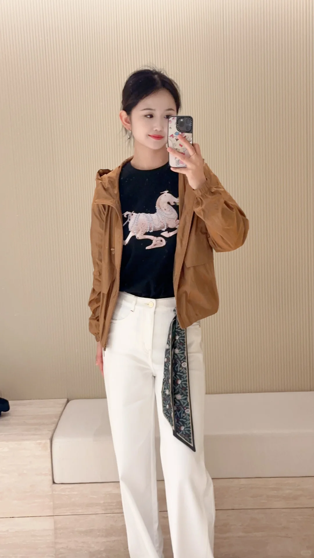 日常通勤休闲风穿搭