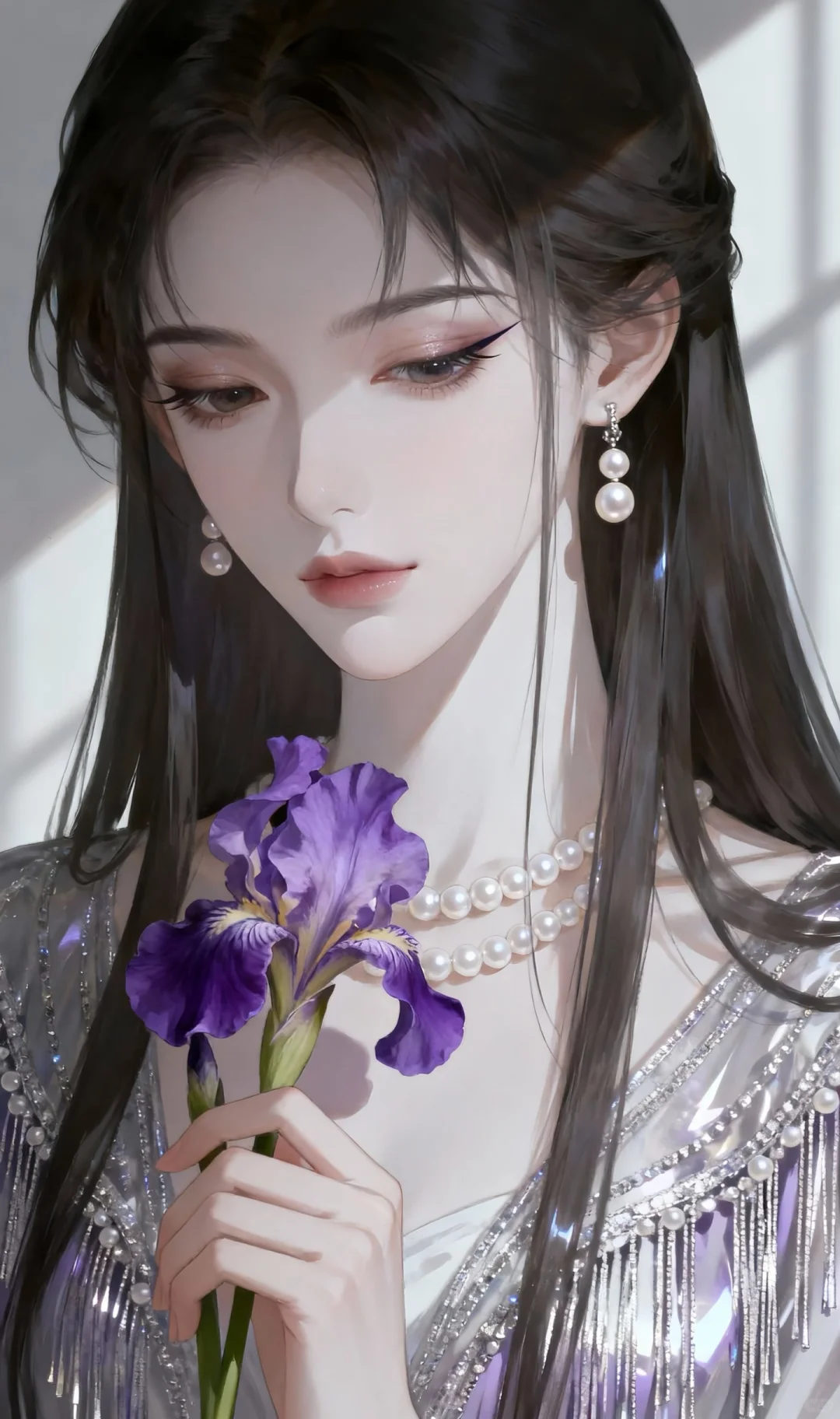 紫鸢花语，国风之美