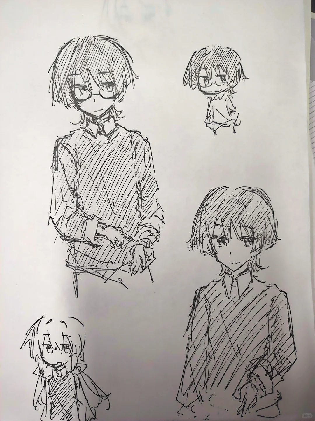 把老师的衣服给帽穿