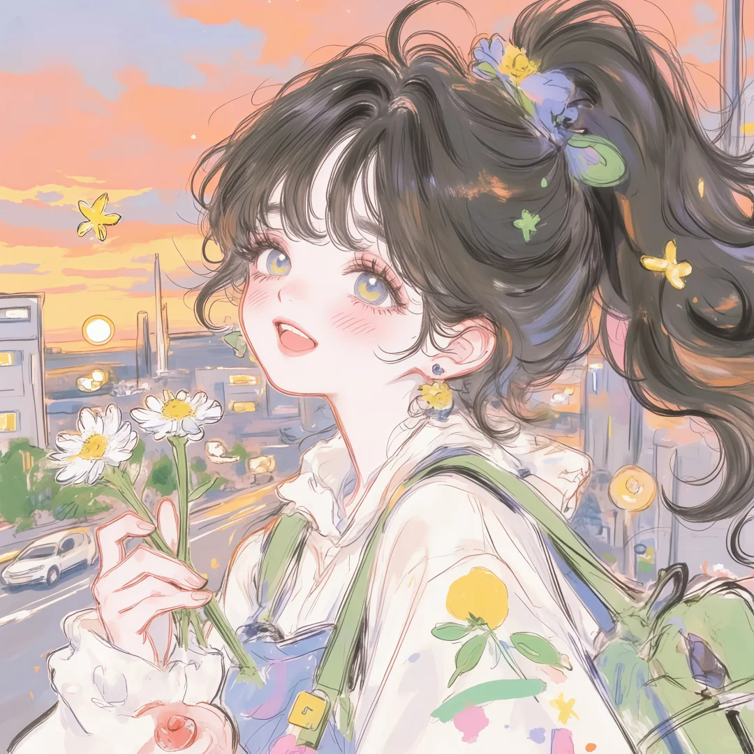 专属于随性自由的女孩头像～