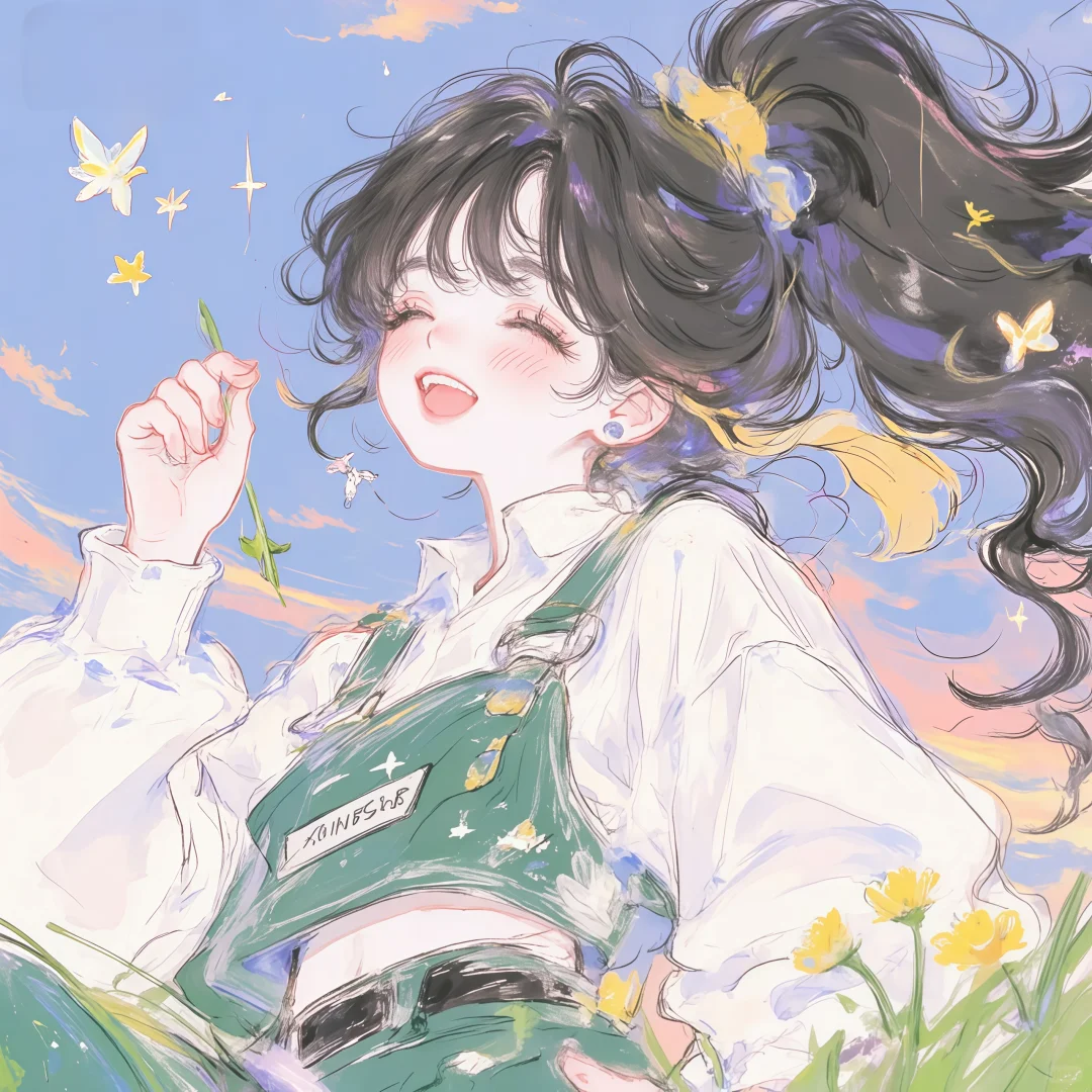 专属于随性自由的女孩头像～