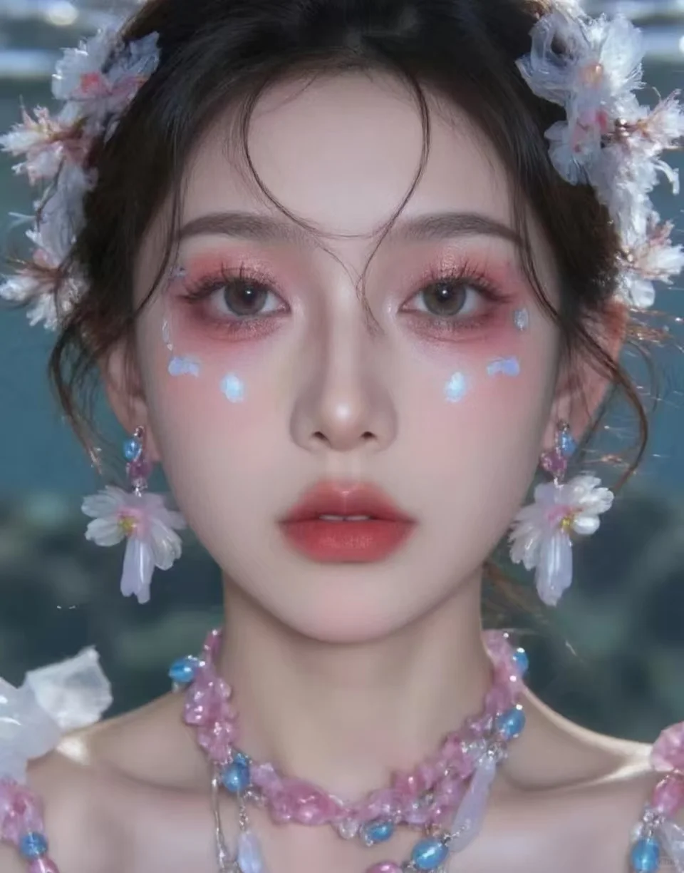 梦幻破碎感蝴蝶妆