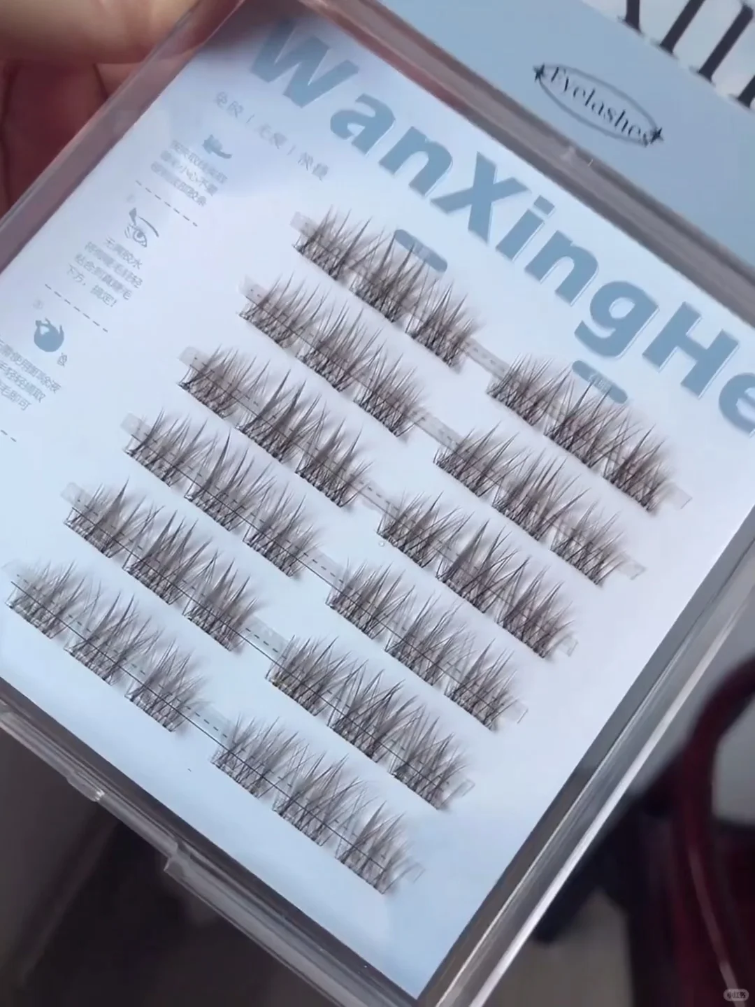 啊啊。。。终于理解女明星的上镜睫毛了！！！