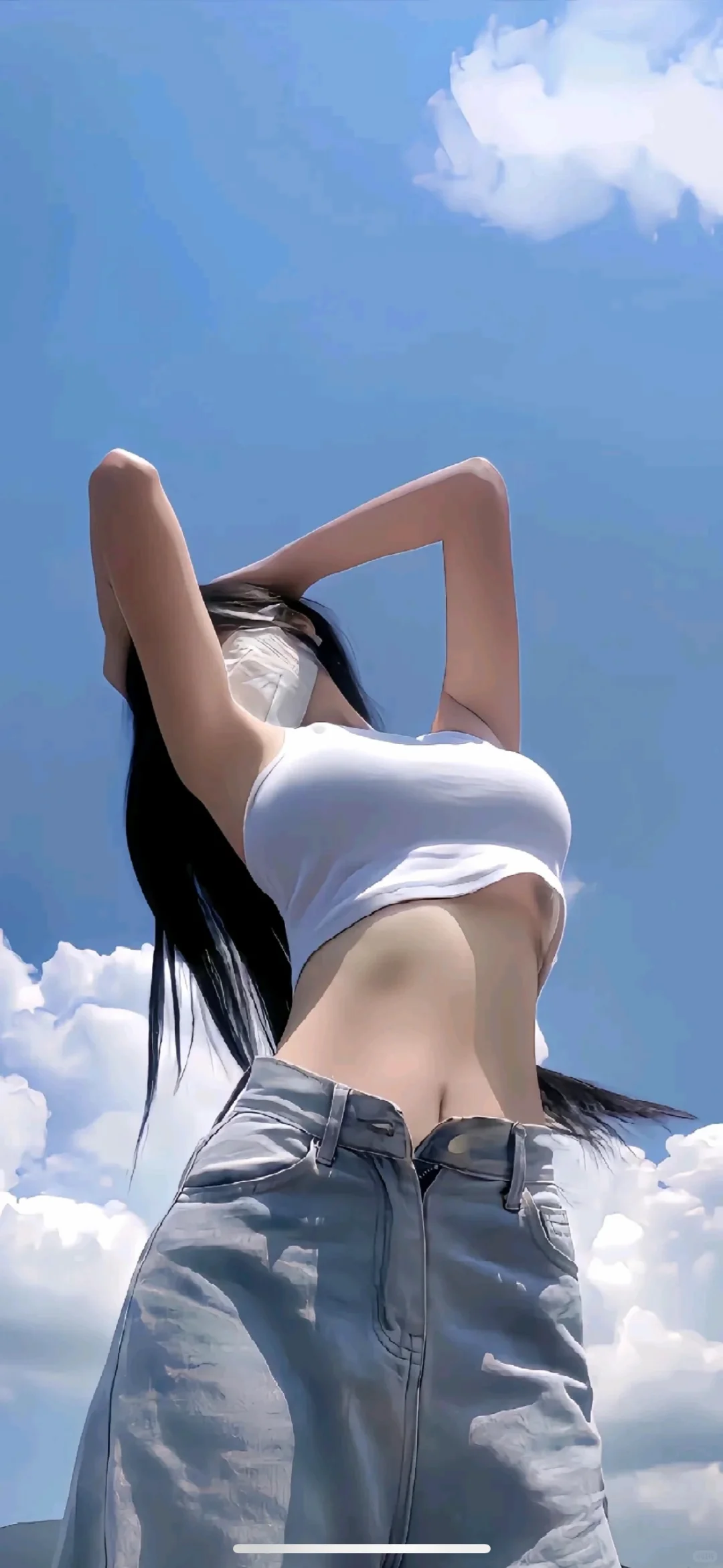 壁纸#身材#纯欲#背影#自然#屏保#生活