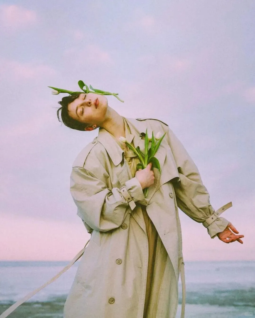 花团锦簇的女生头像