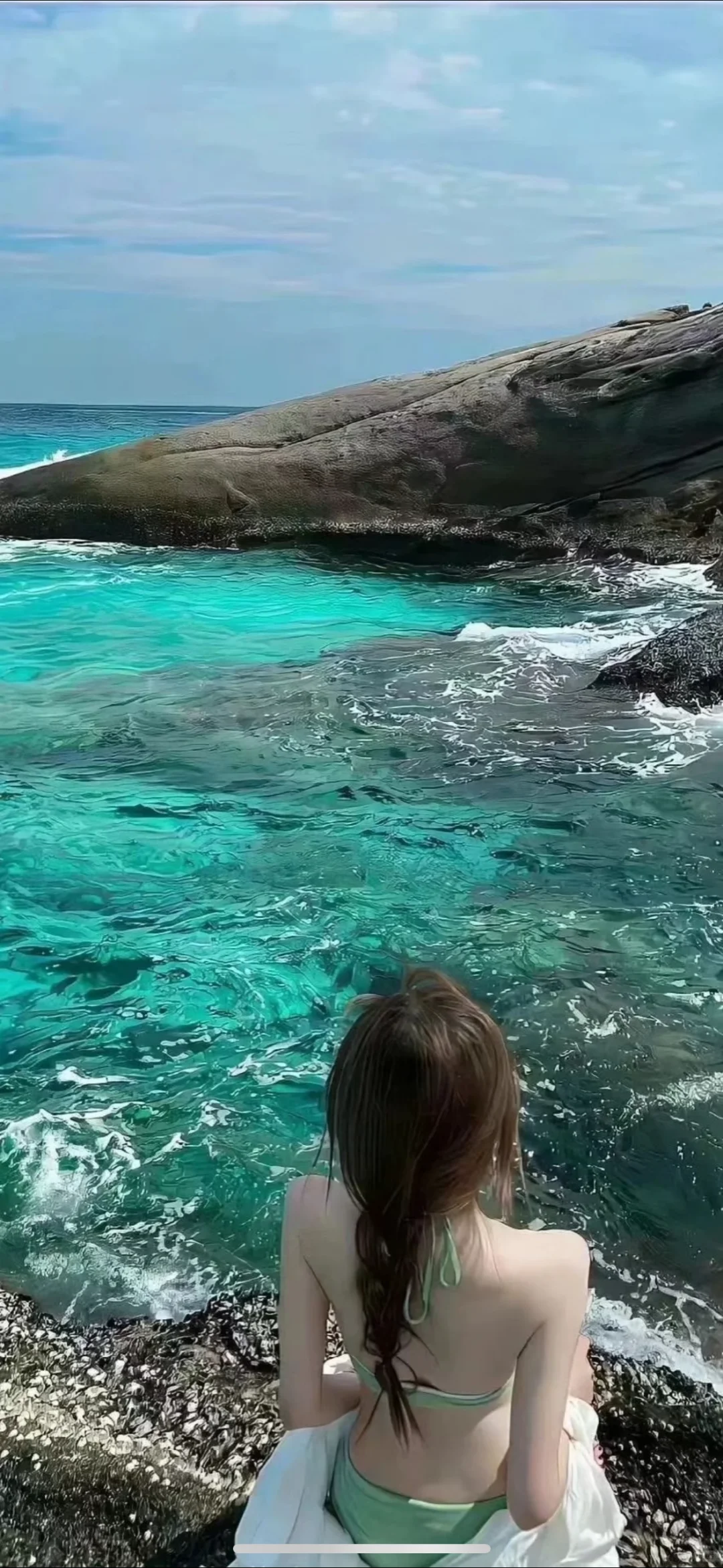 壁纸#身材#纯欲#背影#自然#屏保#生活