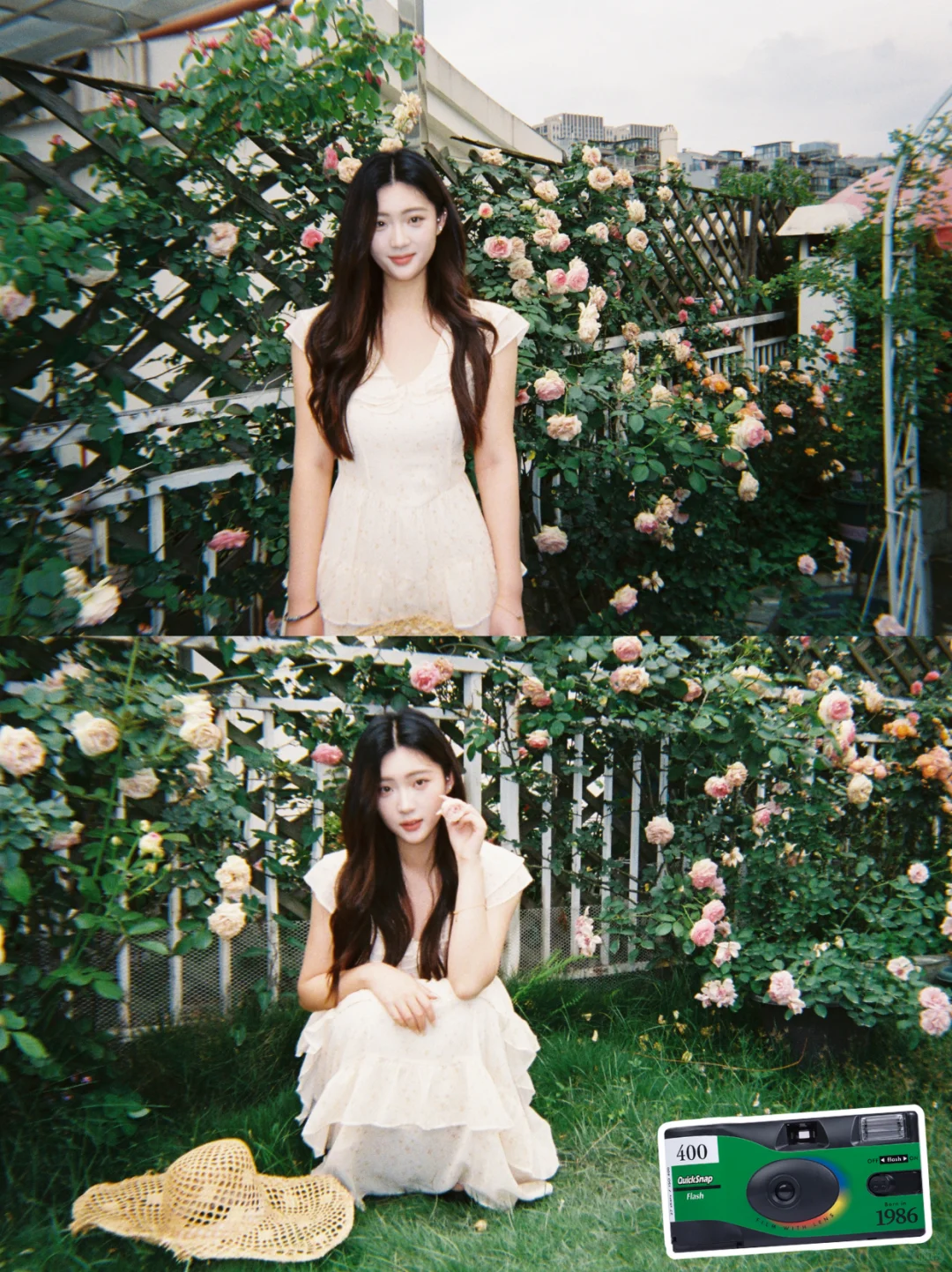 天！这组胶片写真拍出了我心里的白月光