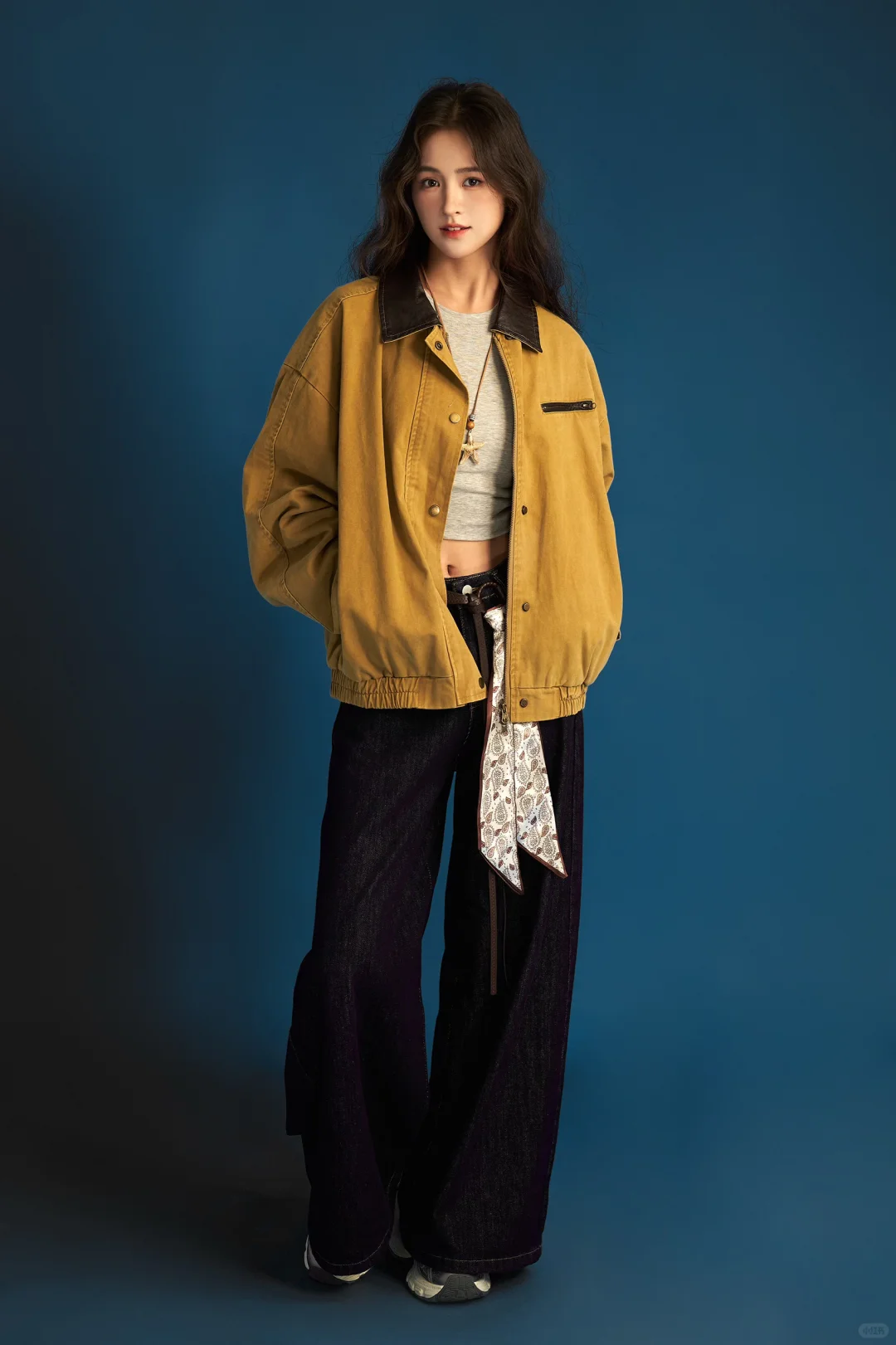 来一组不同感觉的look book，模特身高169