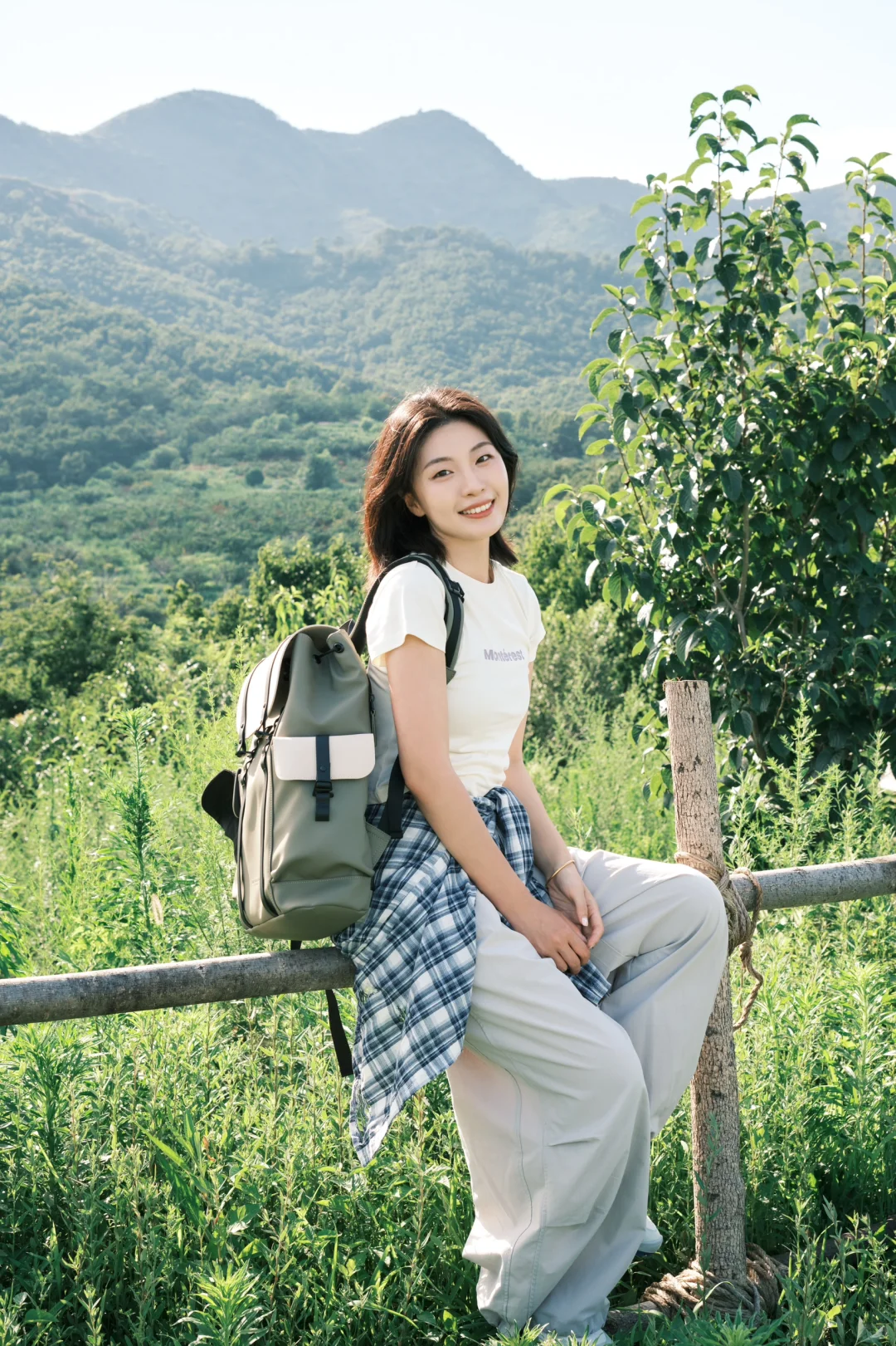 这大概就是我富士相机里的山野少女吧