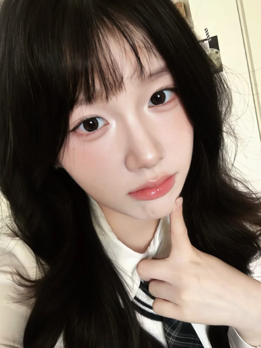 好脸型＋好皮肤的底气