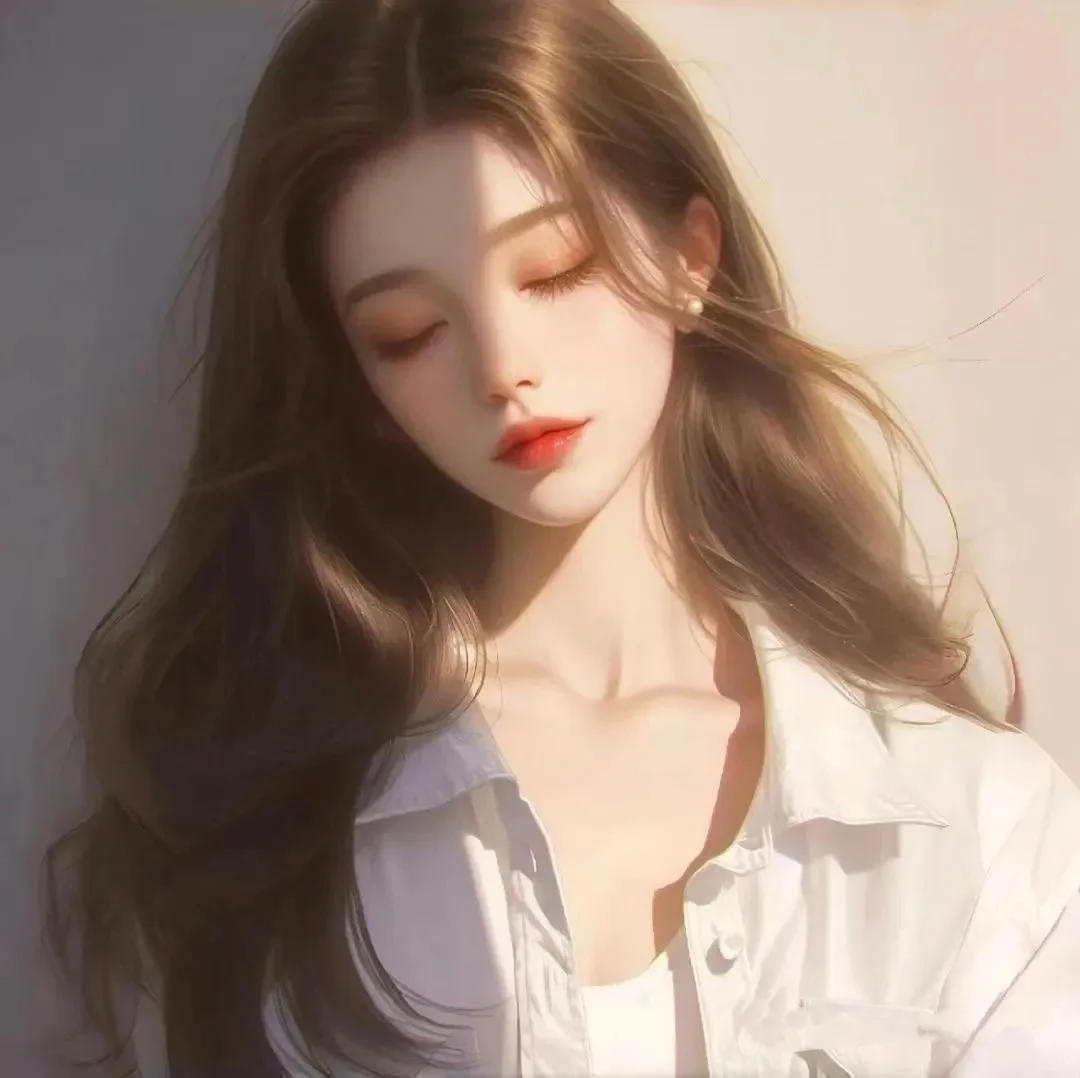 温柔美丽的女生头像