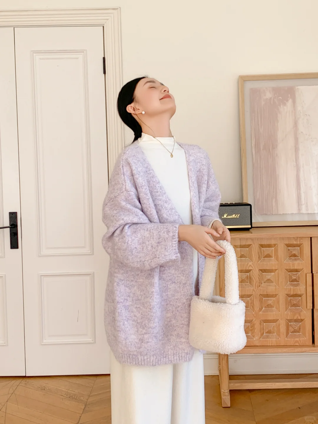 孕期穿搭｜他说紫色💜好有韵味！！