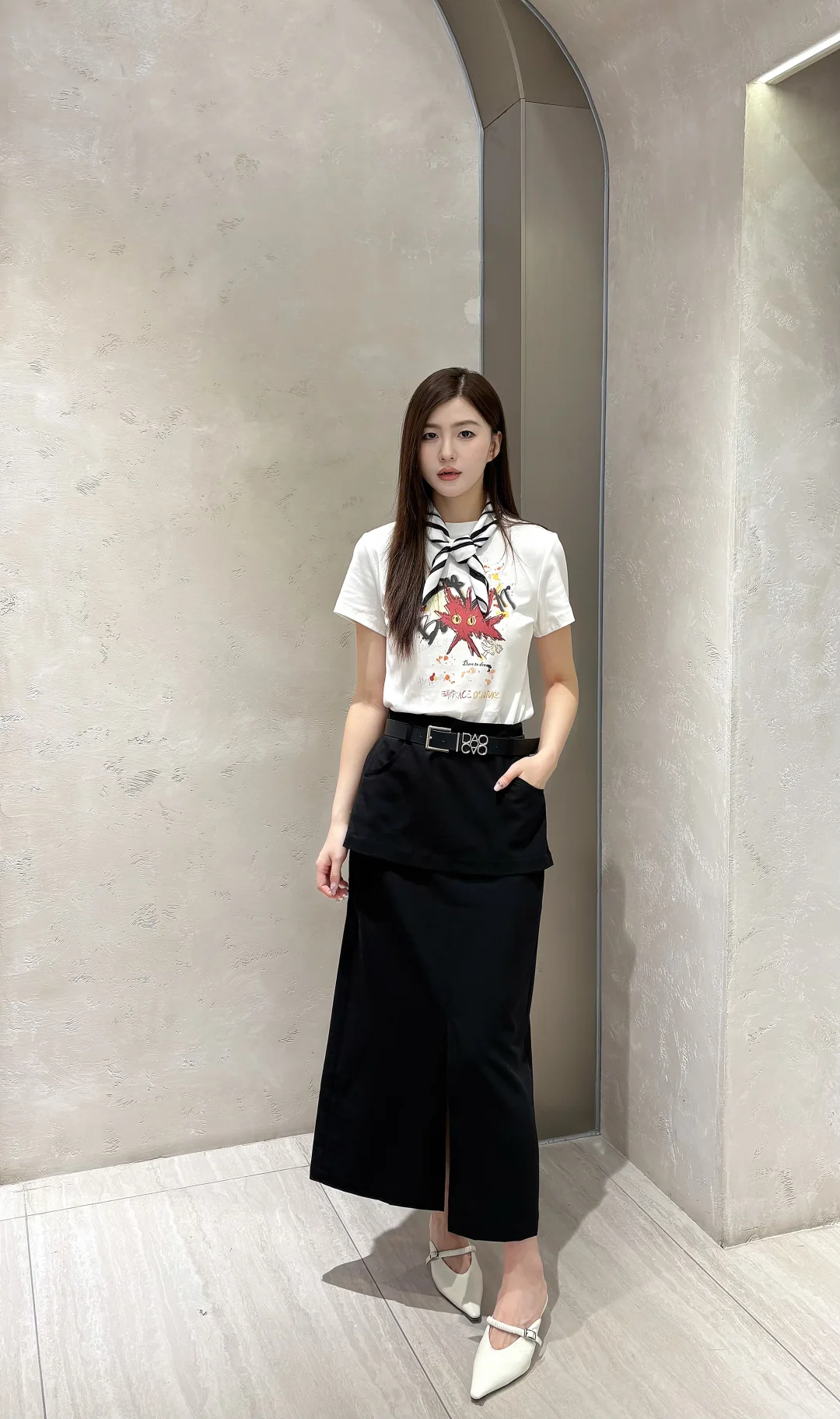 时髦不费力的休闲风！🖤🖤