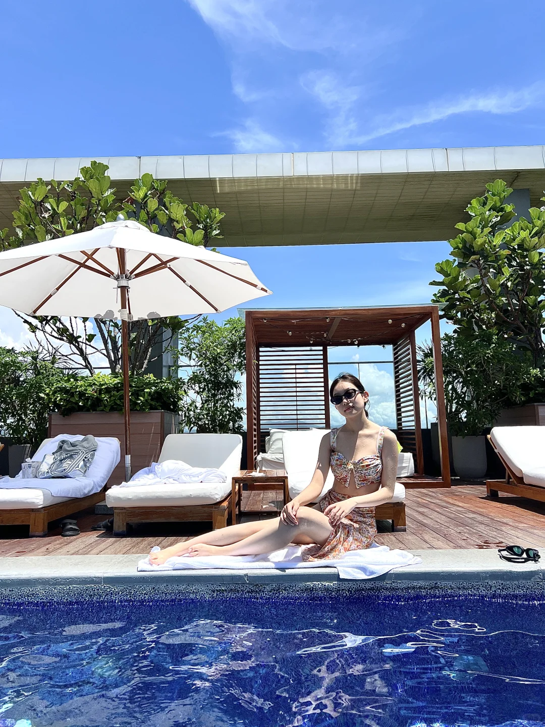 三亚度假之泳池篇～⛱️