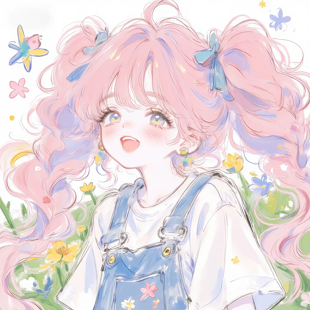 专属于随性自由的女孩头像～