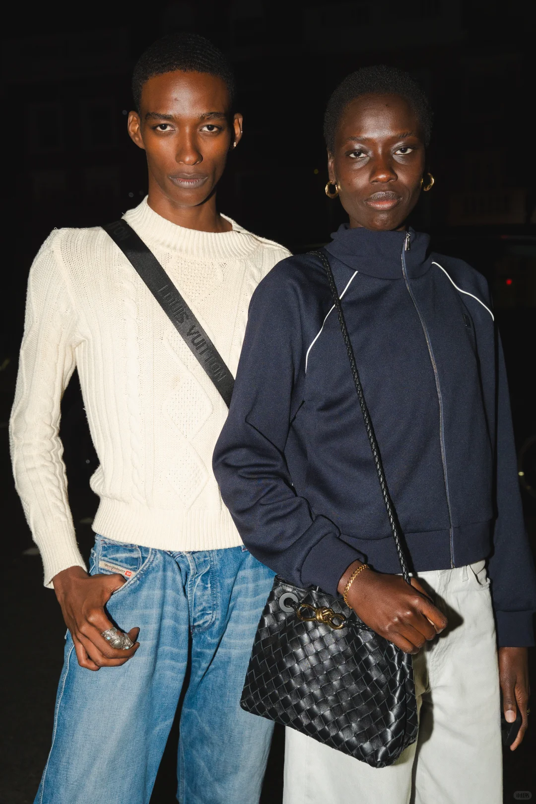 时装周 Burberry 的模特和网红们