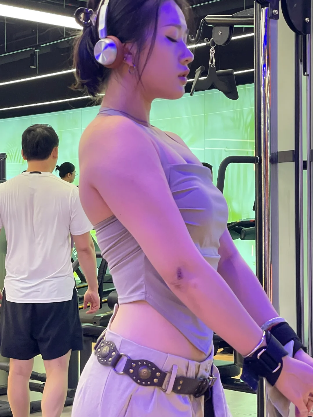 练胸真的上头😰