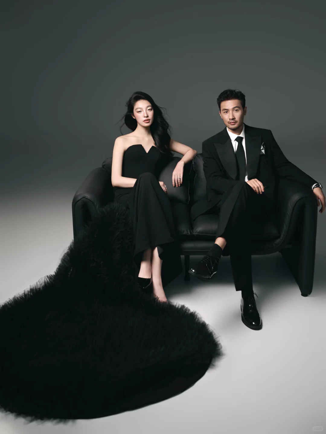 花絮vs成片｜酷飒女明星的肖像主纱