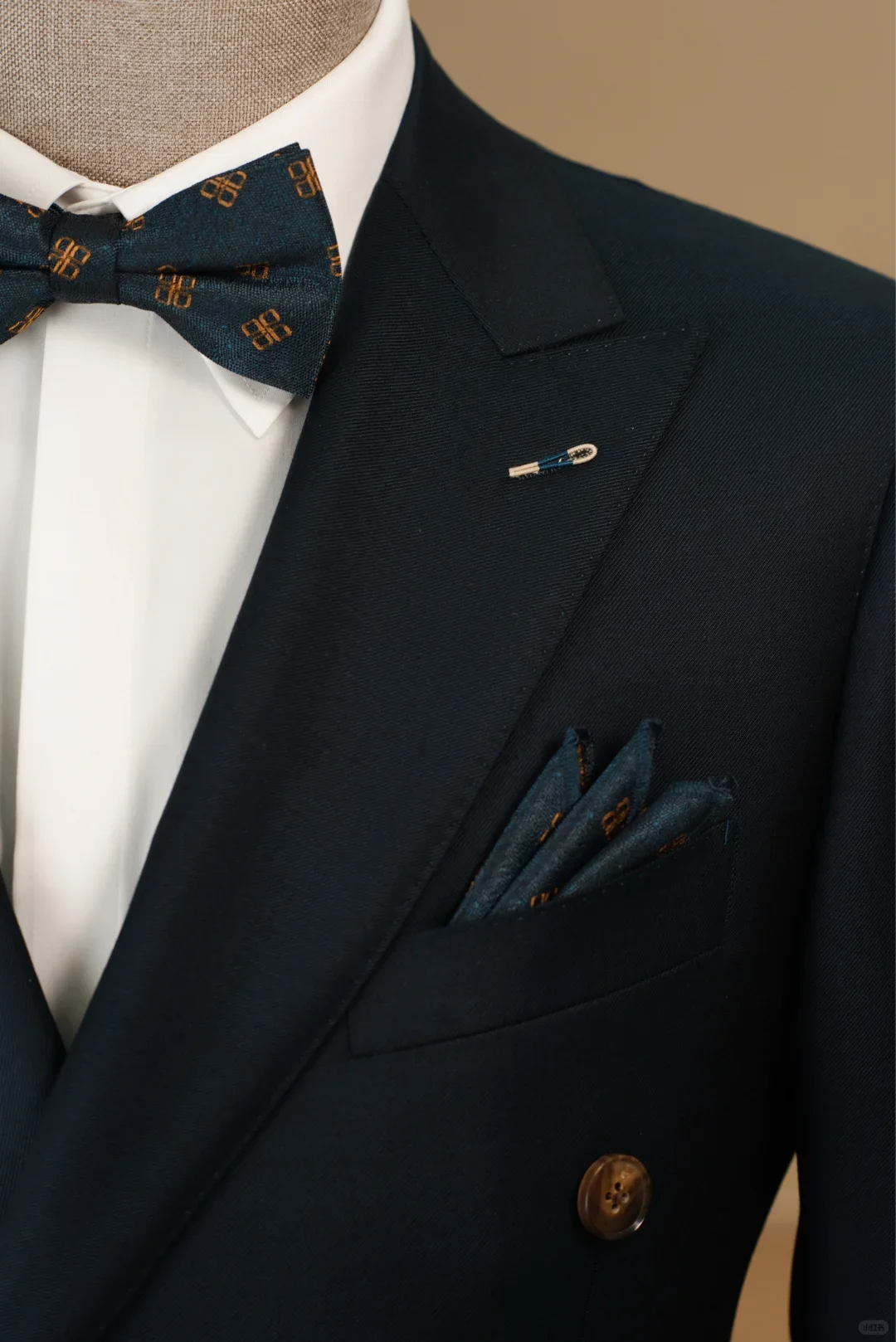 温州备婚|微胖新郎的蓝色显瘦西服