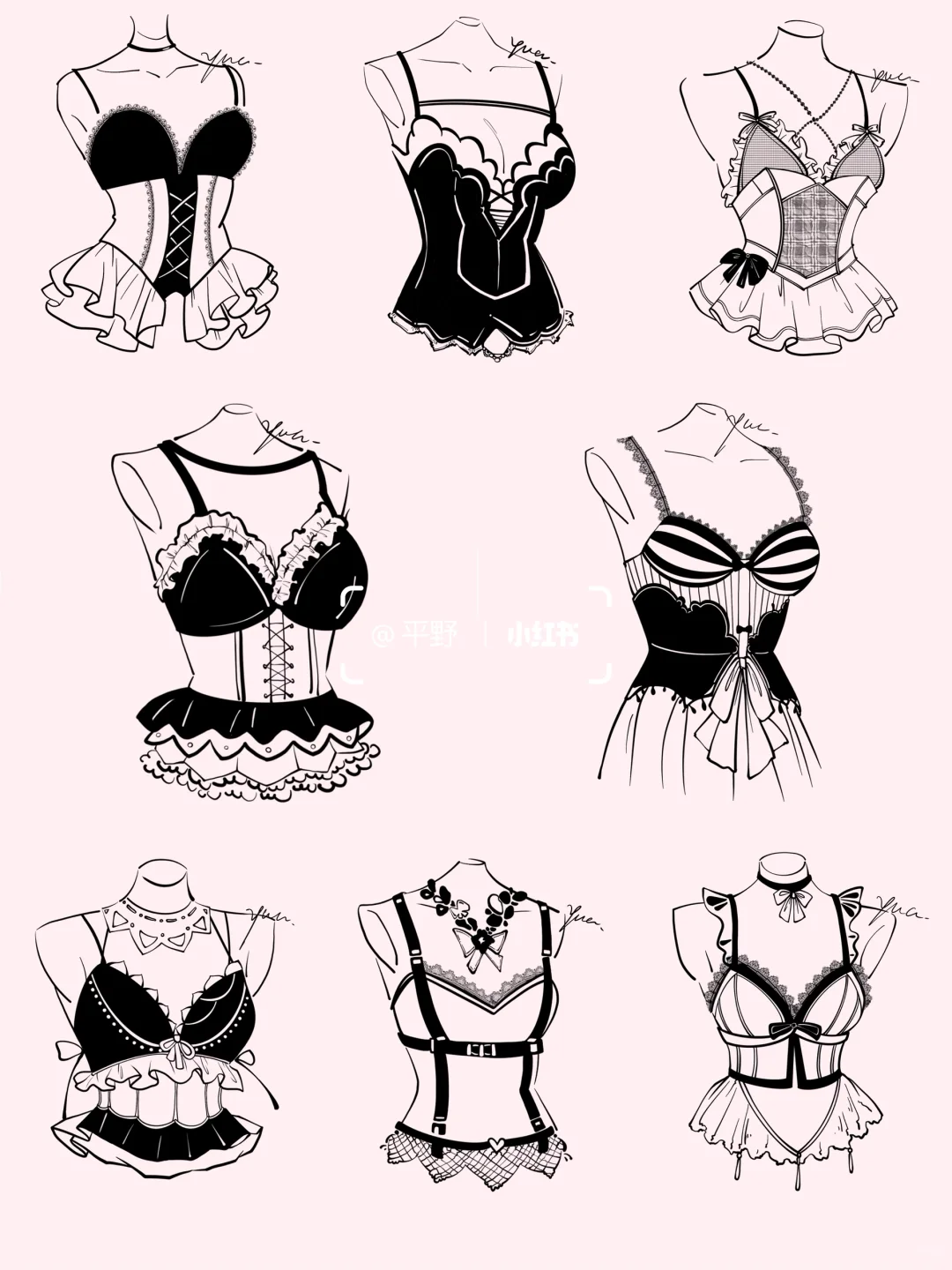 oc服设｜💐procreate手绘🪐