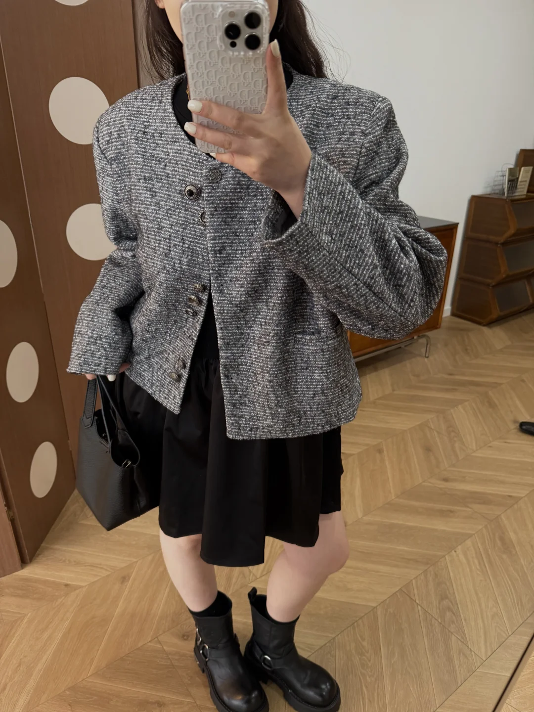 140斤｜微胖也可以很有气质！小香风外套