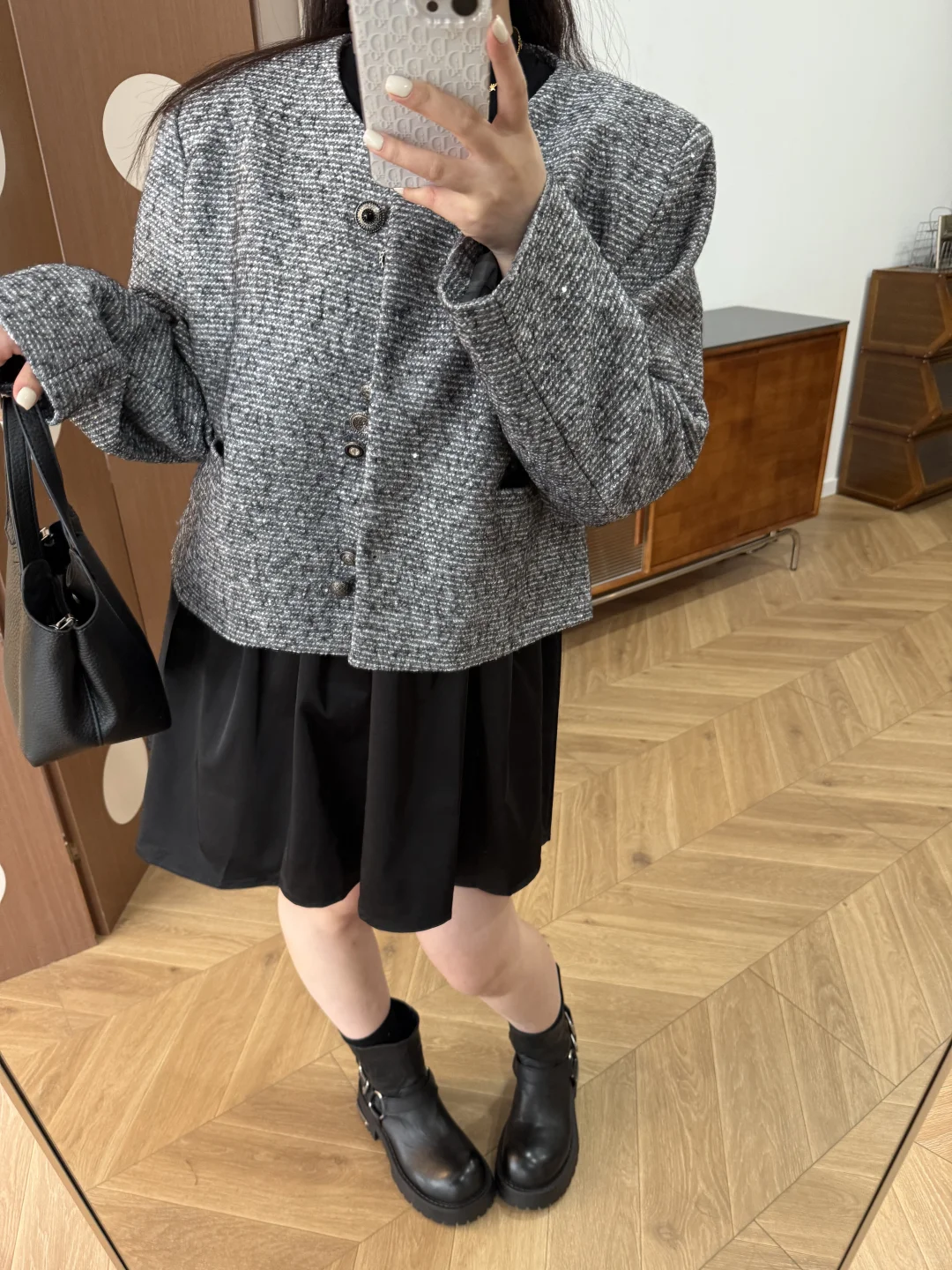 140斤｜微胖也可以很有气质！小香风外套