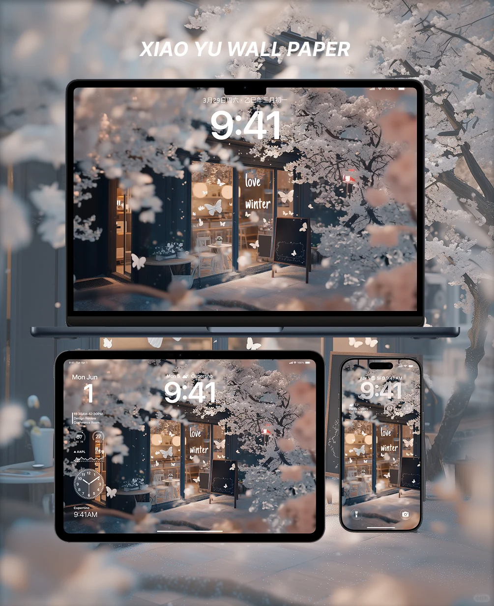高清壁纸丨🦋 冬日蝶语 𝓁❁𝓋𝑒 𝓌𝒾𝓃𝓉𝑒