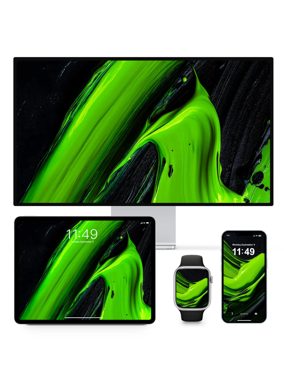 你一定想看的绿色壁纸！👀Z411