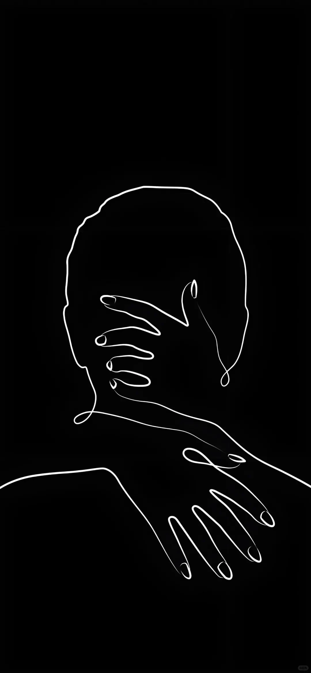 𝙎𝙝𝙖𝙧𝙚｜简约黑色系壁纸