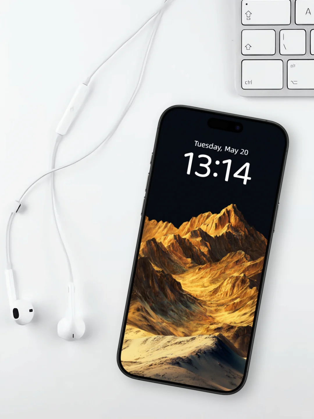 山川壁纸 l 金色山脉