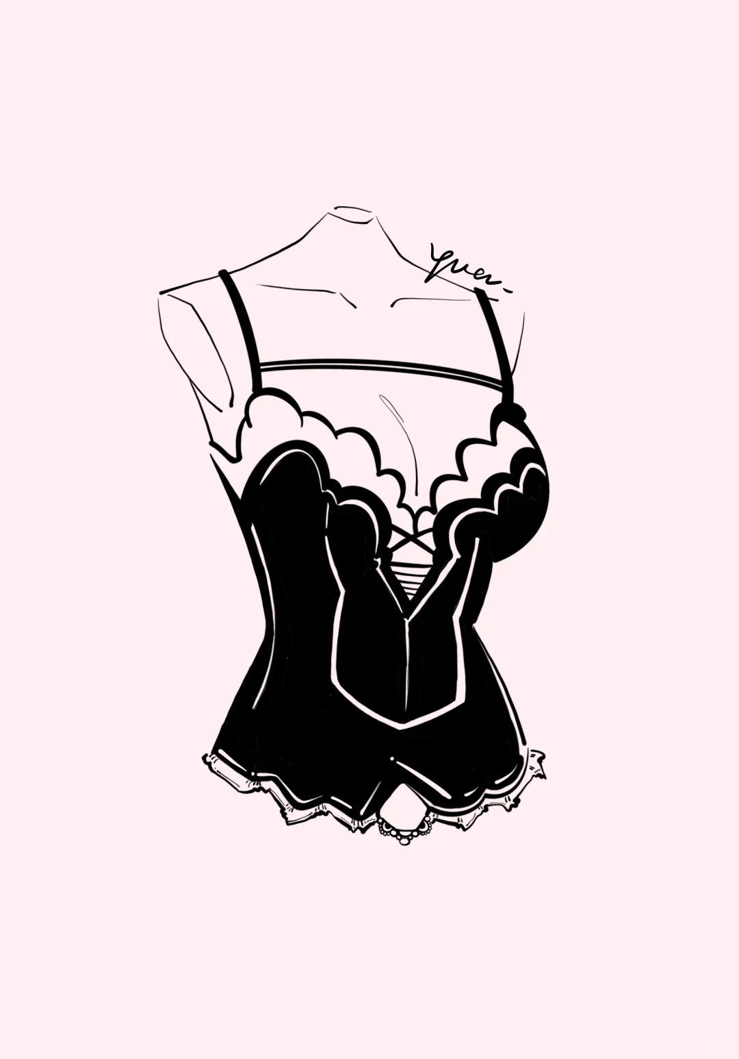 oc服设｜💐procreate手绘🪐