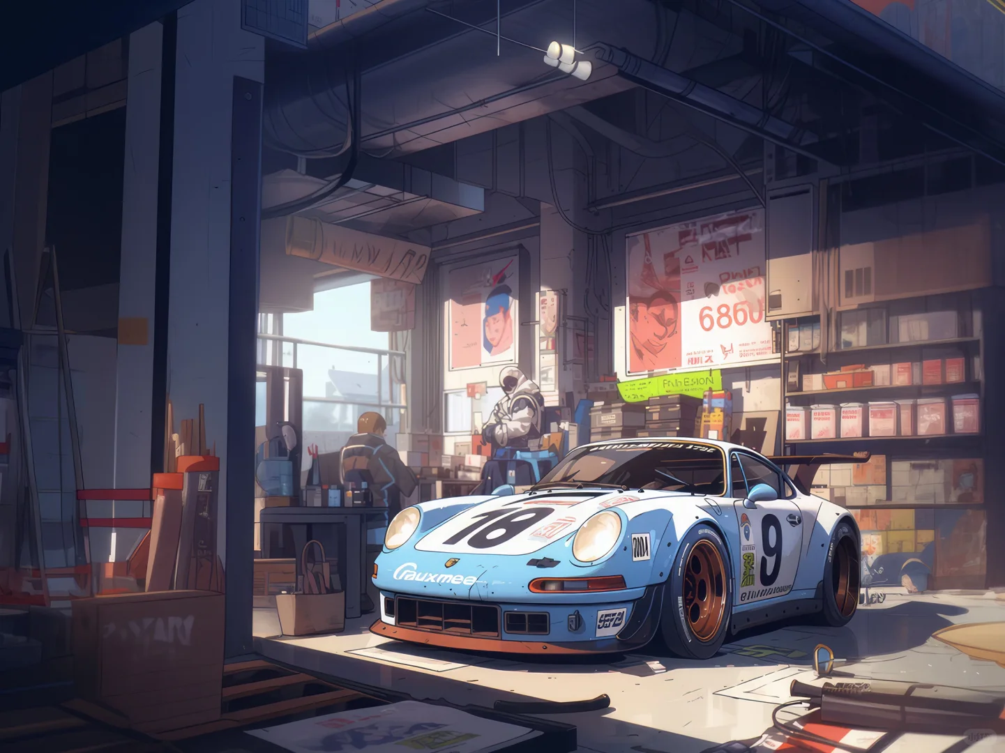 🍊 壁纸放送｜致敬经典保时捷勒芒赛车！