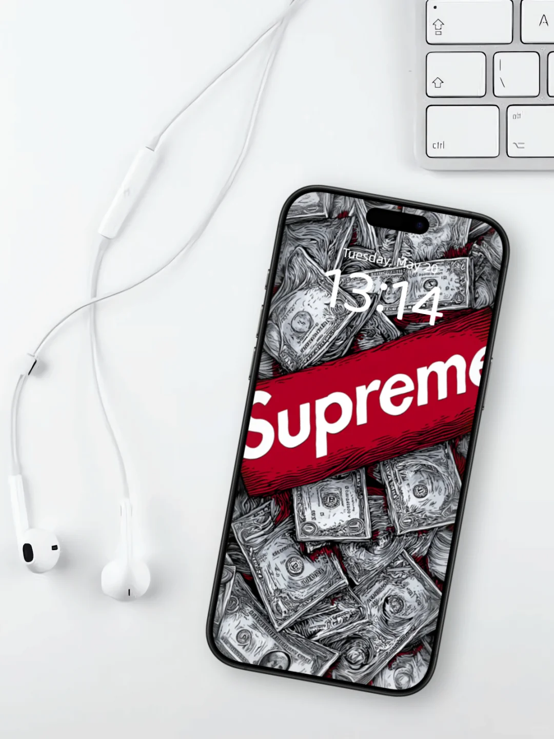 Supreme壁纸 l 金钱至上