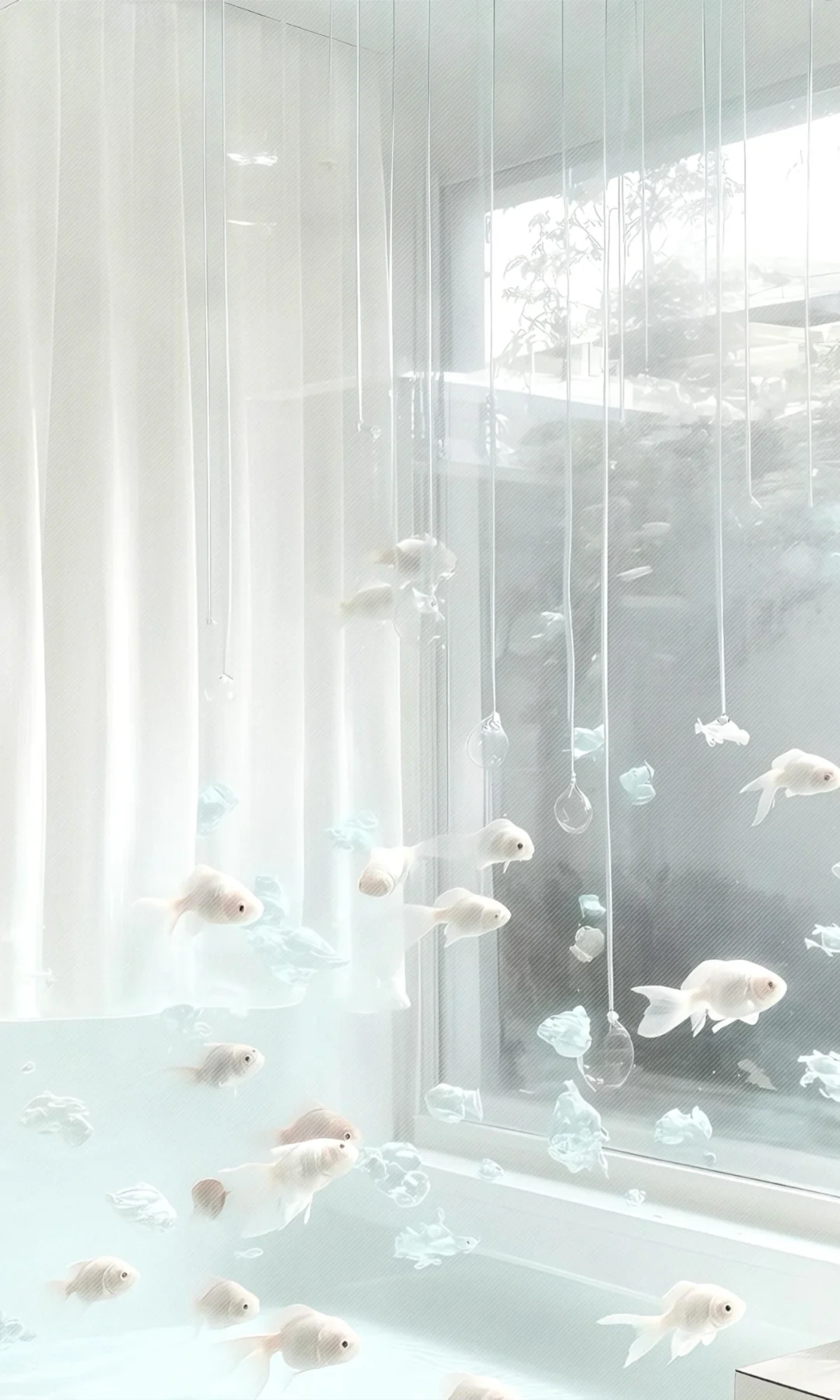 蓝色系温柔壁纸