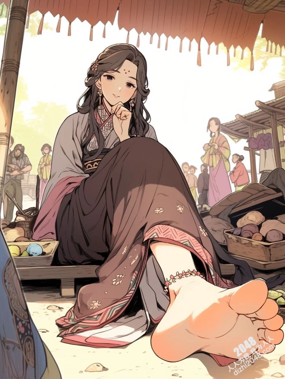 果然清代妇女裸足容易被人戏虐甚至有辱名声