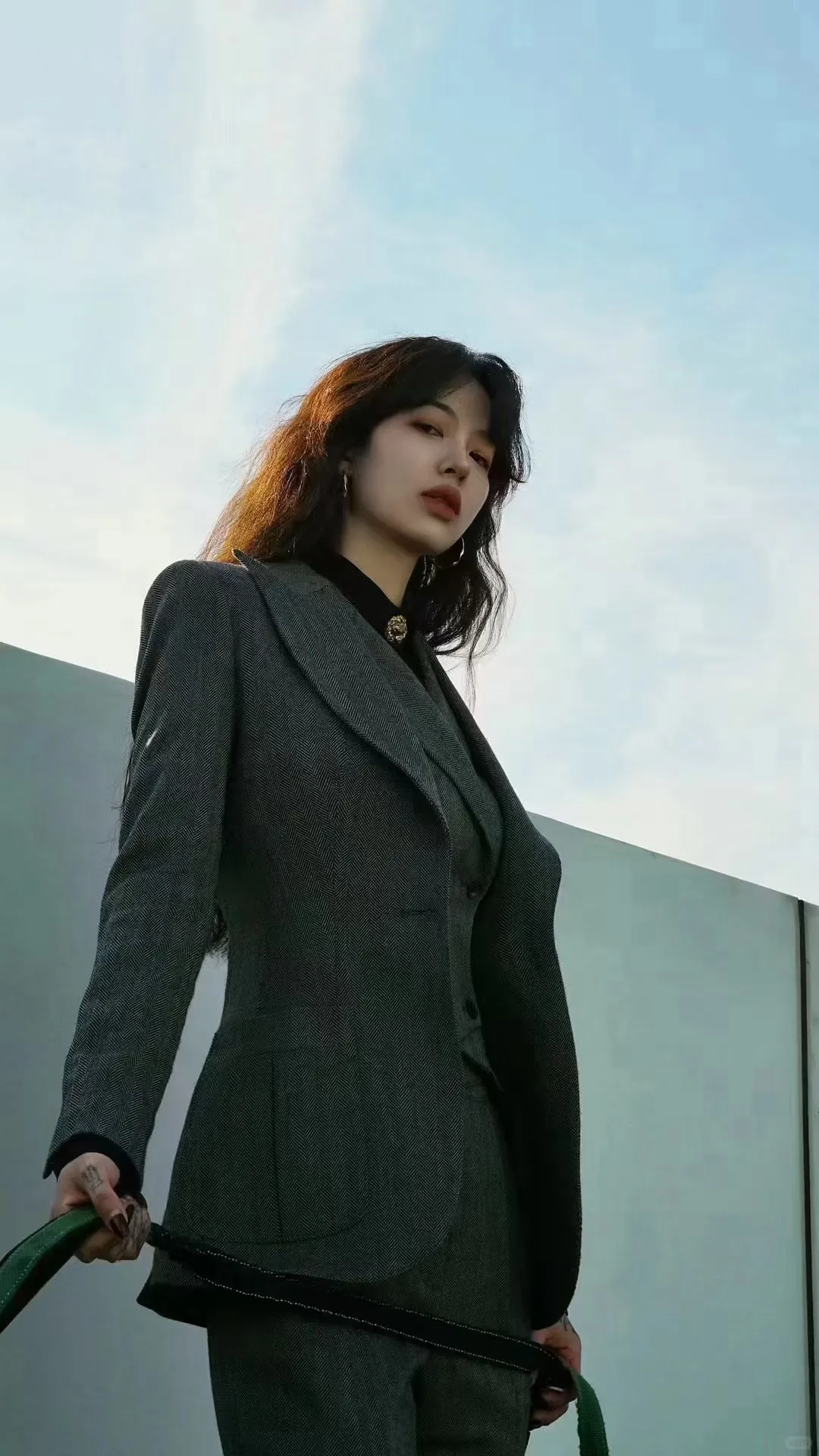 【女骑士的冬日战袍｜妥妥的高级感】🖤