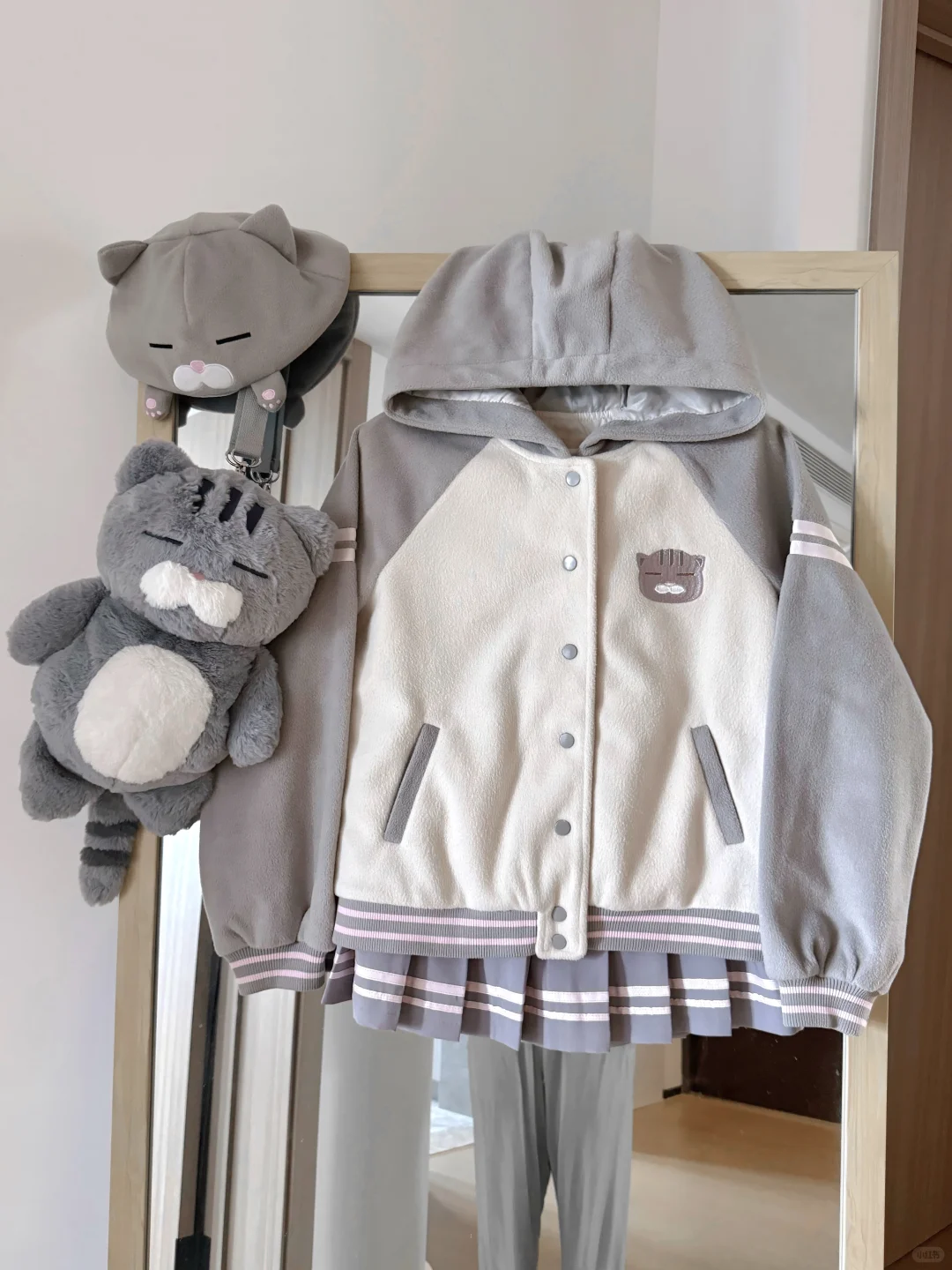 🌙许愿都是丧猫棒球服返图展示