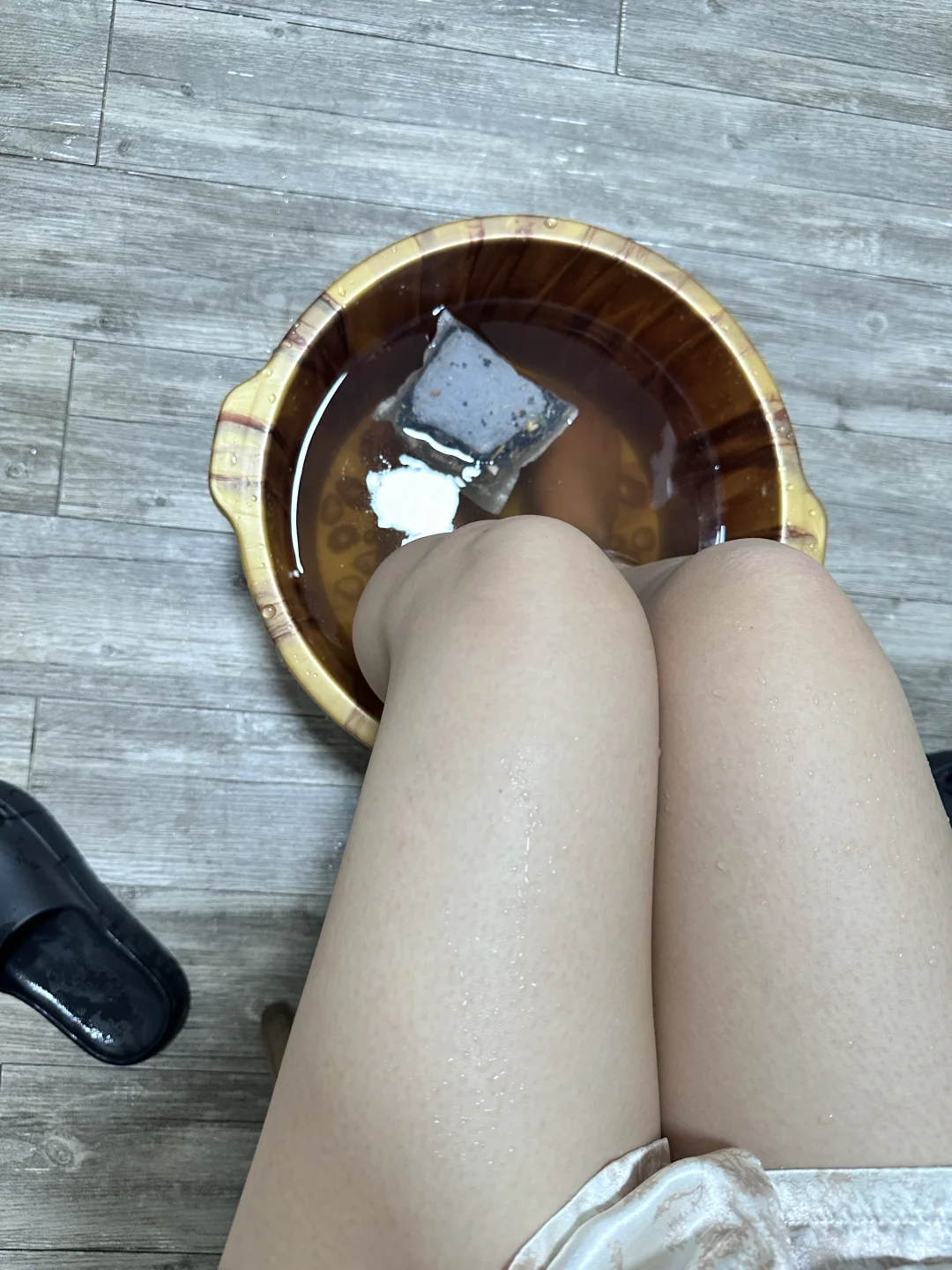 泡脚出汗的快乐，谁泡谁知道！🍃