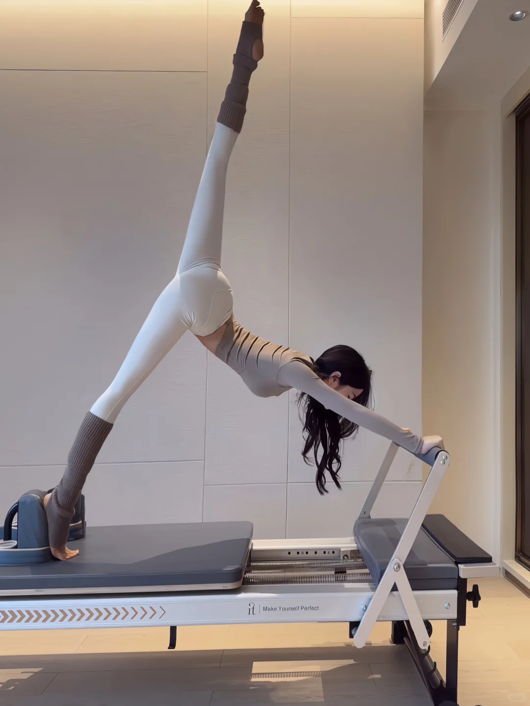 在练普拉提的女生真的太美啦！🥰