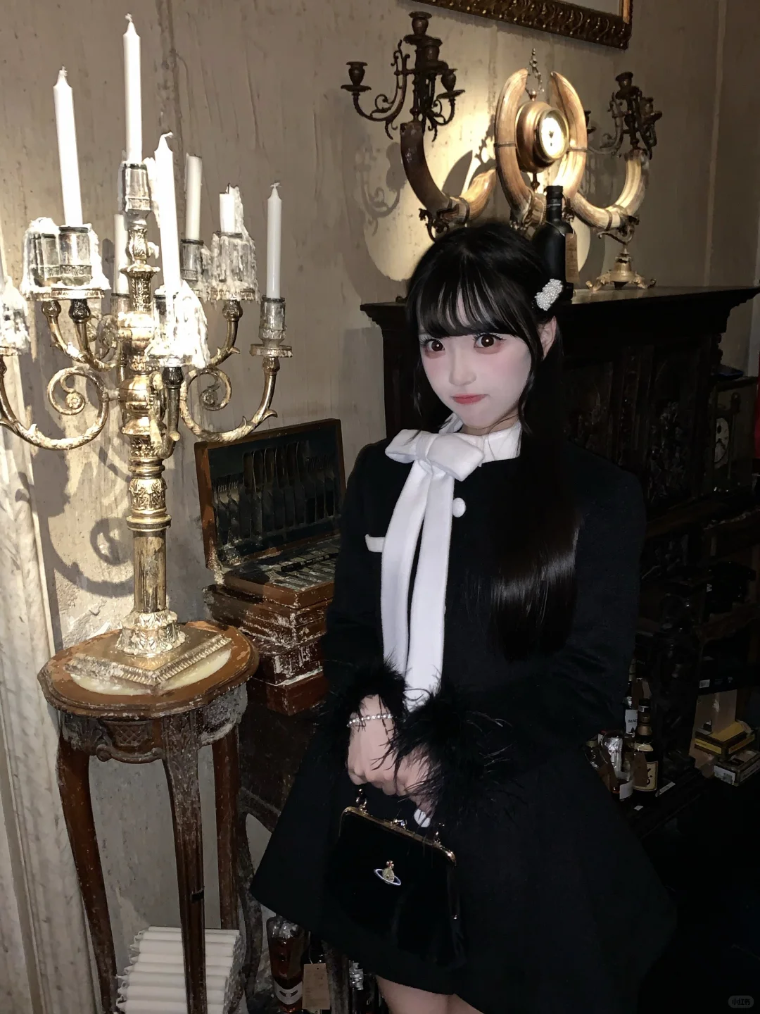 我是不会放弃千金穿搭的🖤