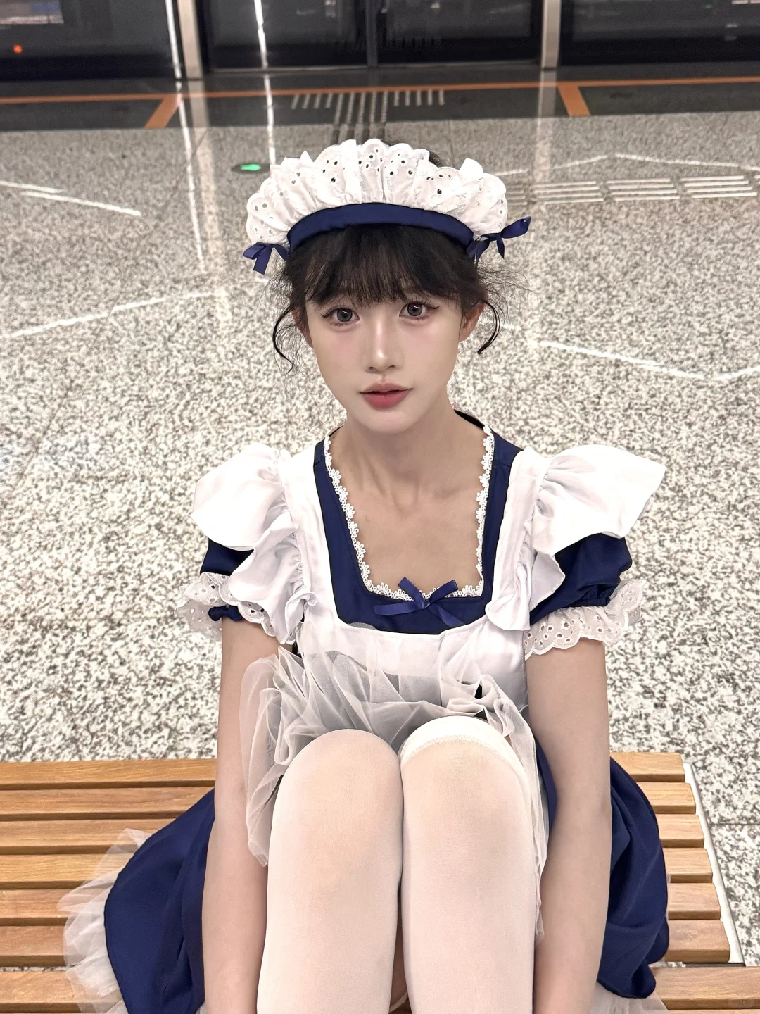 古早女仆坐地铁૮꒰ ⸝⸝ɵ̷̥̥᷅𖤋ɵ̷̥̥᷄⸝⸝ ꒱ა