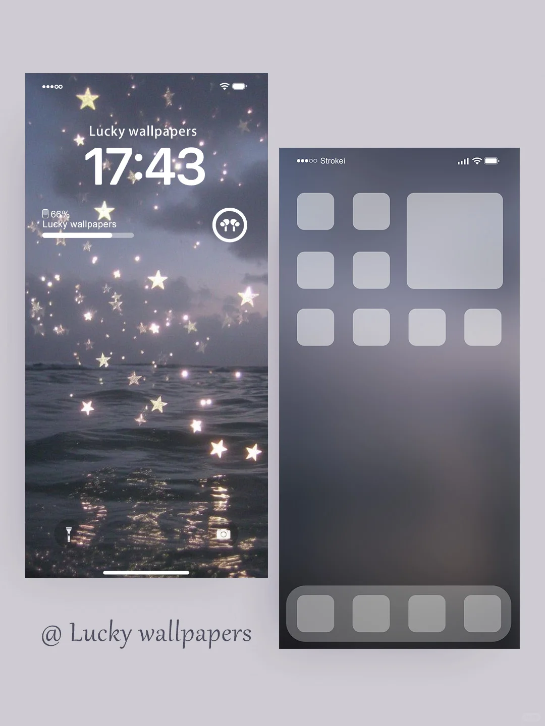 把星星撒进大海｜氛围感壁纸