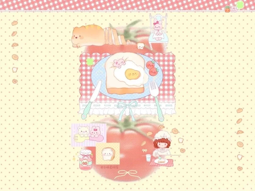 淡黄色のiPad平板壁纸