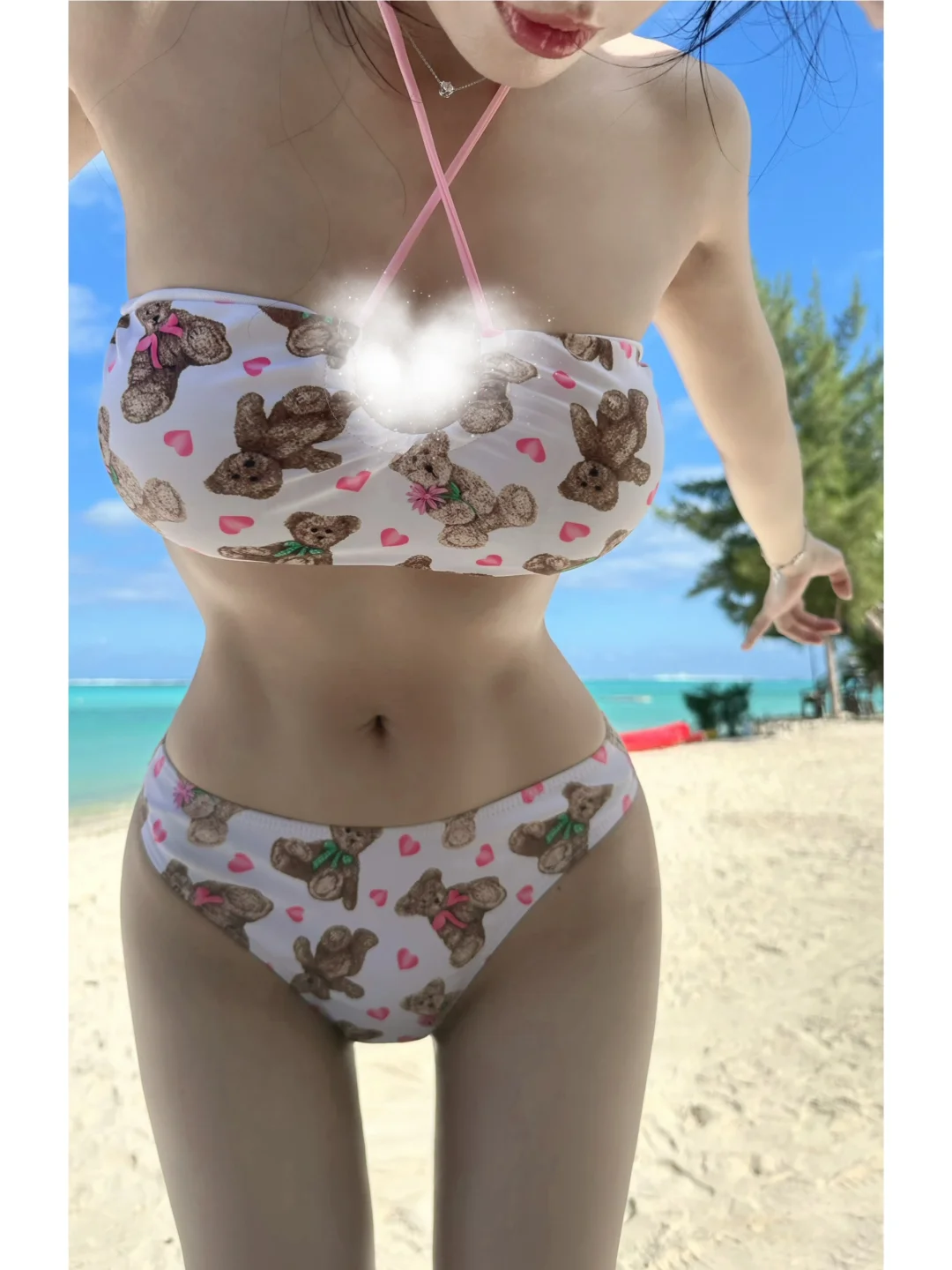 3.5cm外扩泳衣💕穿上就是恋爱感