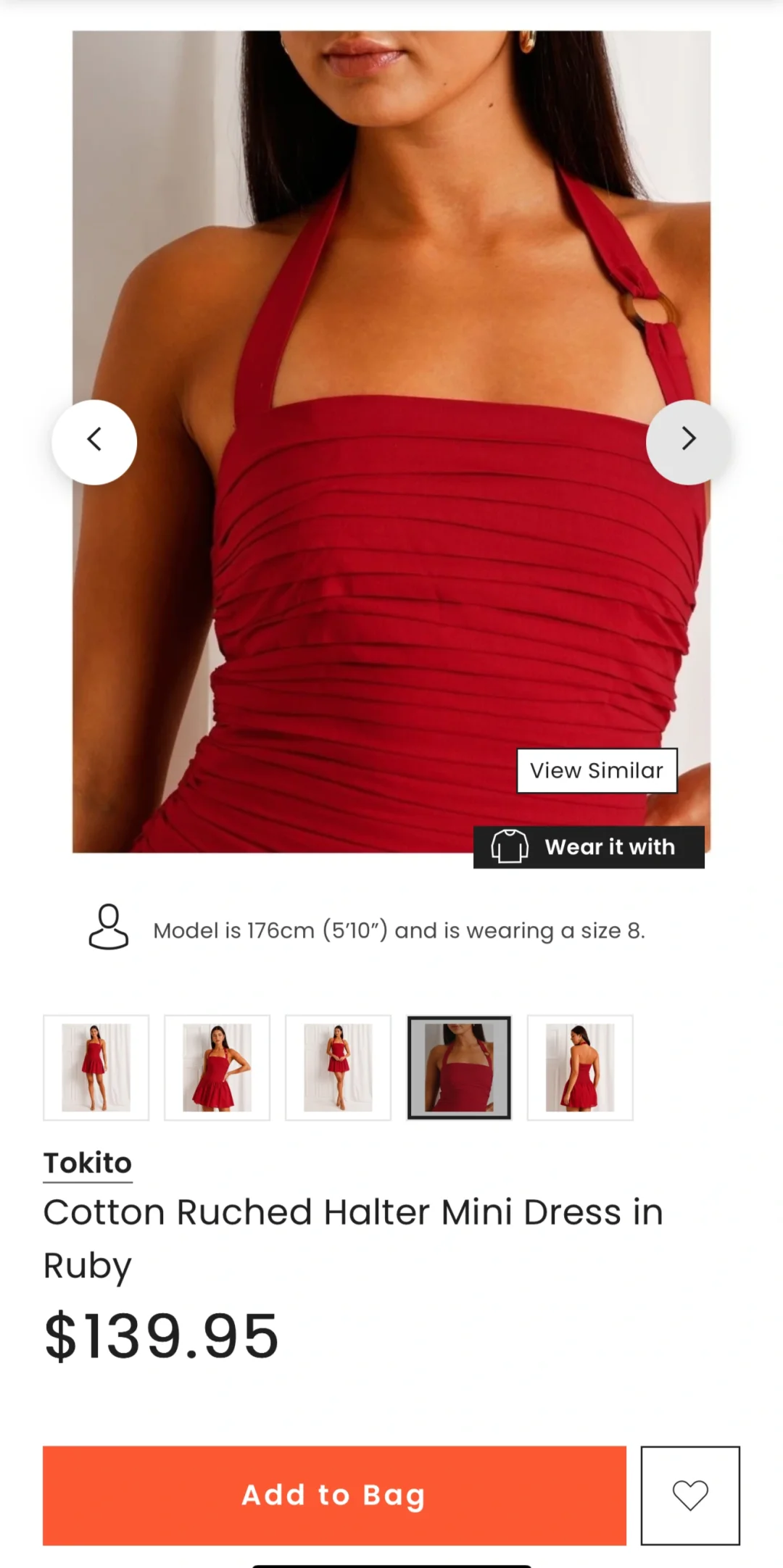 富娟喜爱的娇艳欲滴仙女裙Tokito