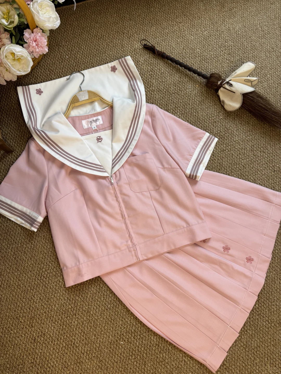 桜*学园/原 三个颜色，两件套49包邮捡漏