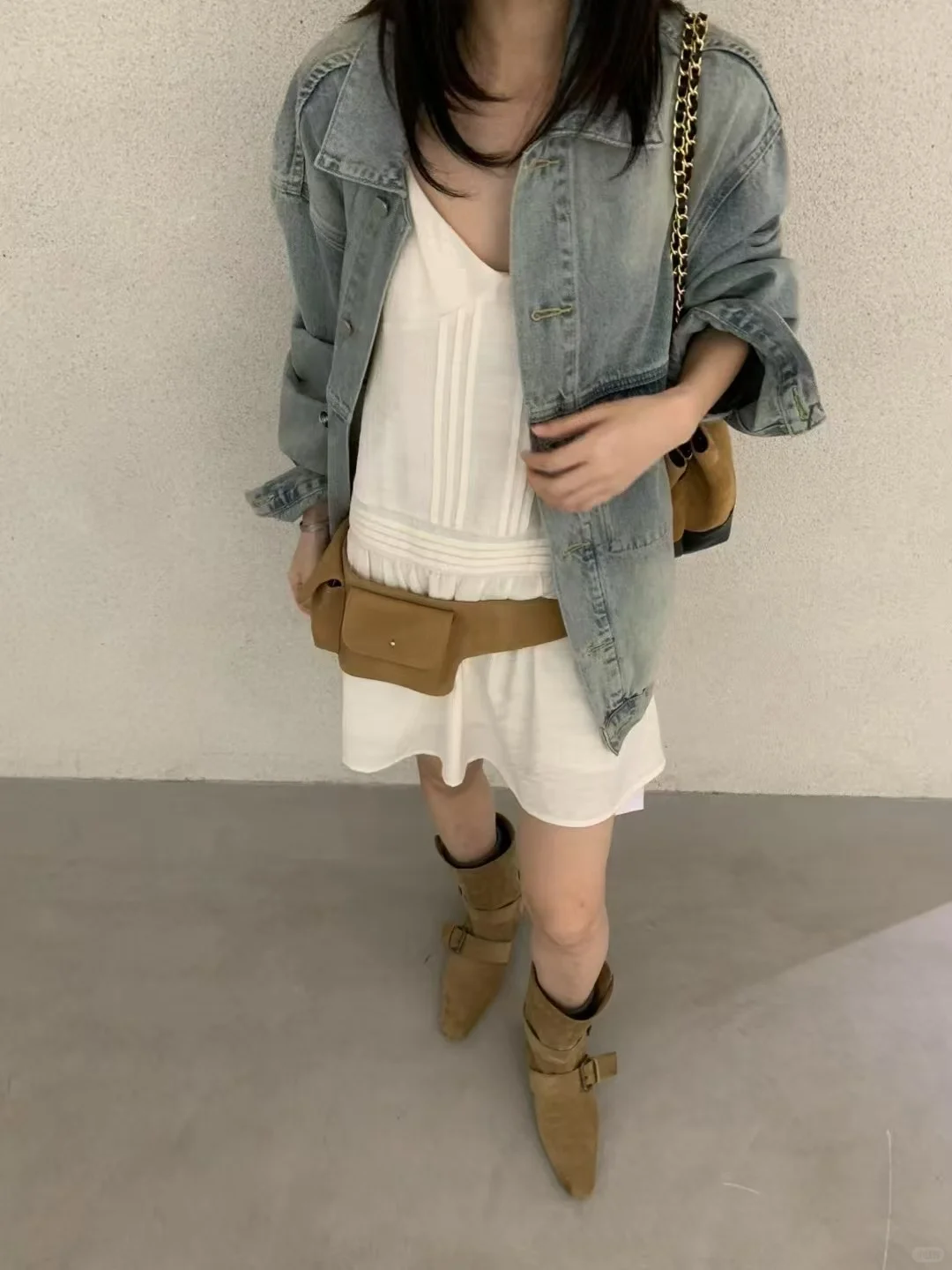 分享一套牛仔简约穿搭